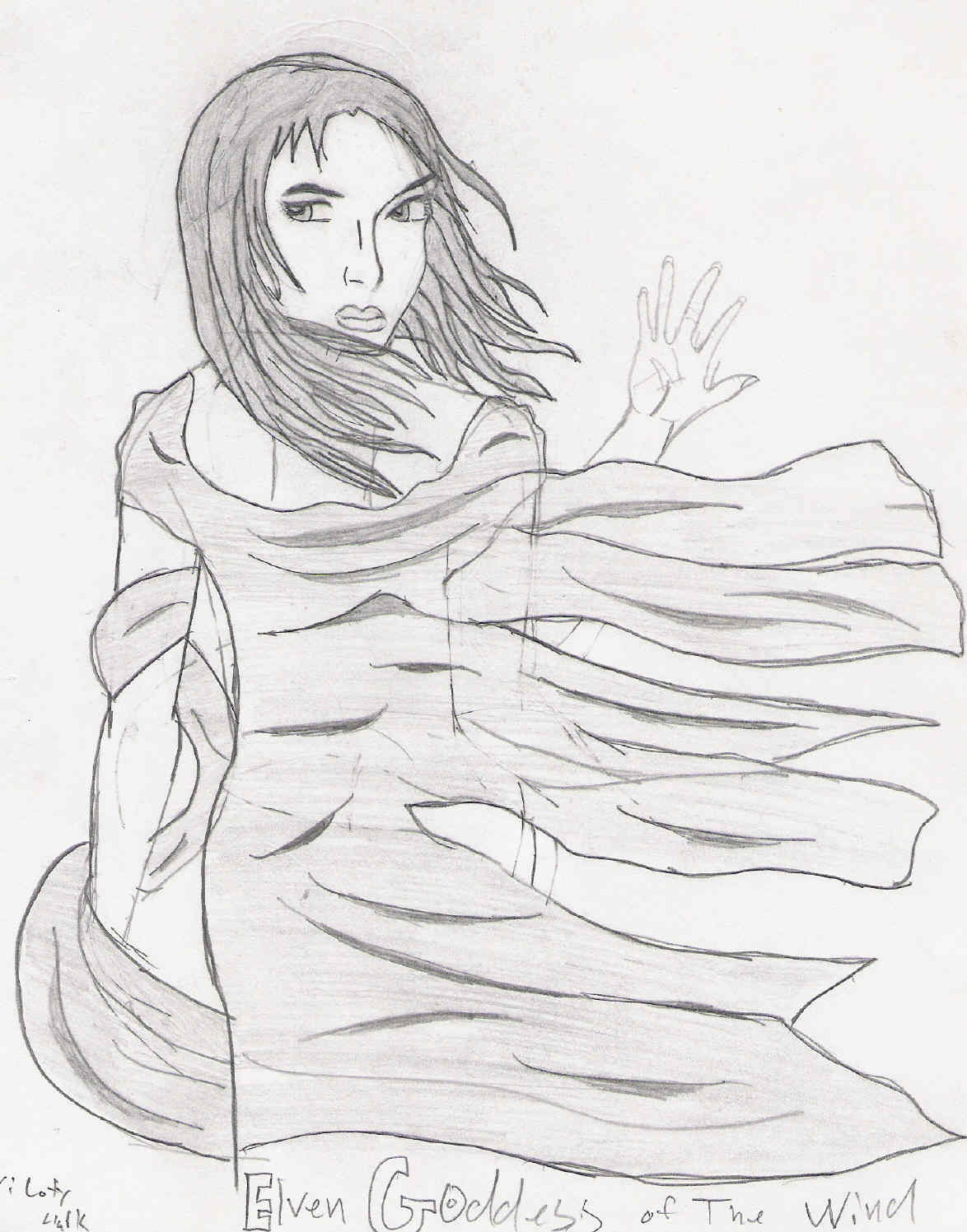 Wind Goddess by CloudvsSephiroth