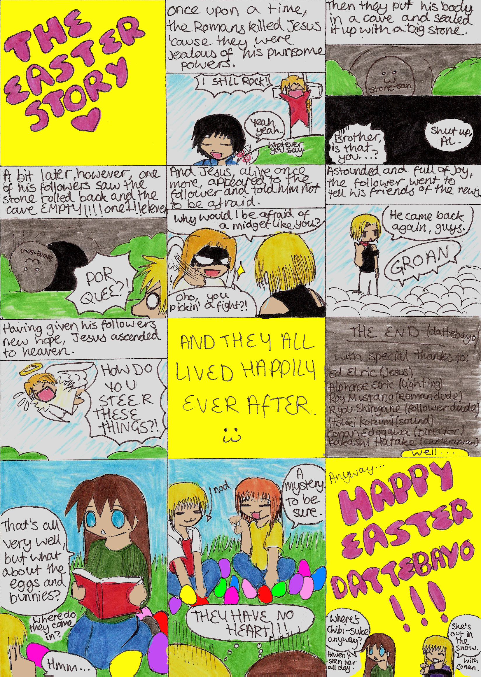 HAPPY EASTER EVERYONE! by CoStanleyQueen5