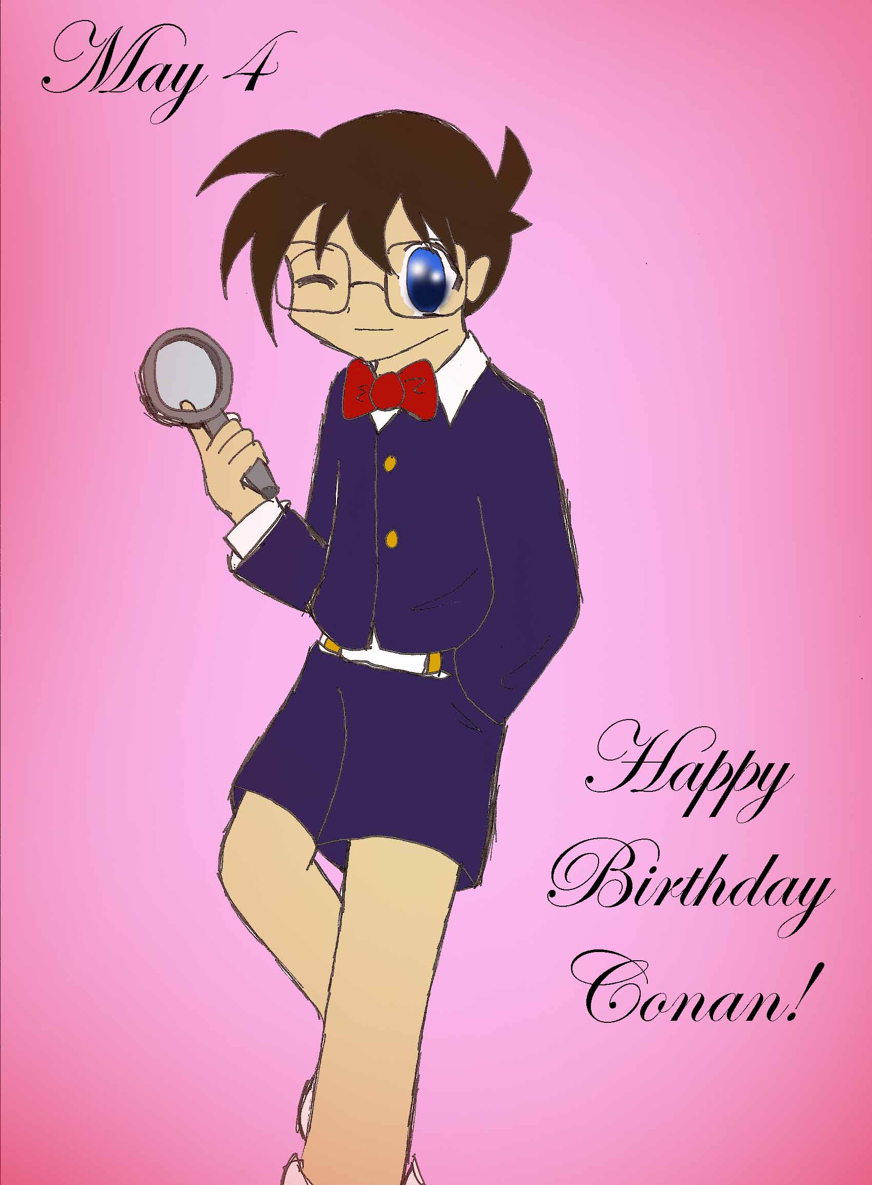 Happy Birthday Conan! by CoStanleyQueen5