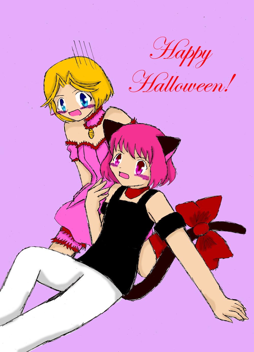 Happy Halloween!!! (Tokyo Mew Mew) by CoStanleyQueen5