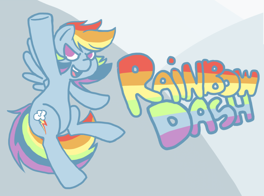 Rainbow Dash YEAH! by Coggler