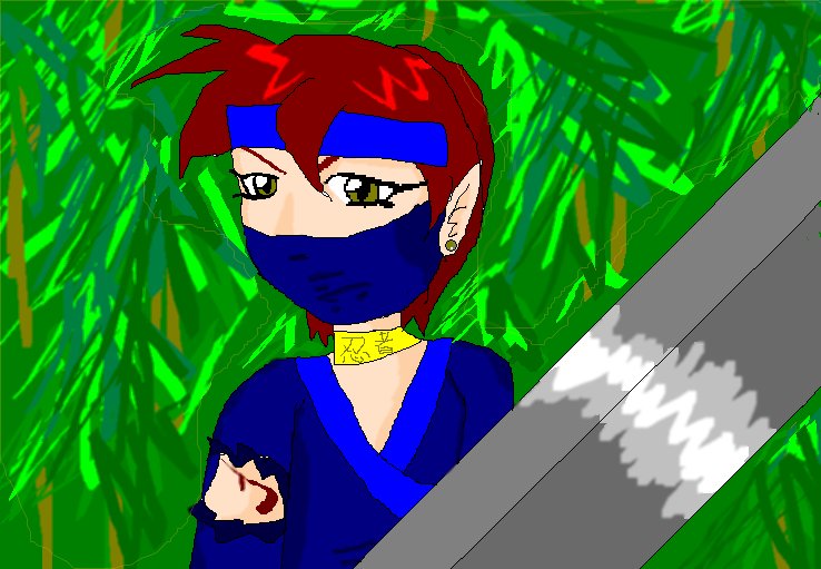 *~The Forest Ninja for Fuzzy~* by ColdfireAngel