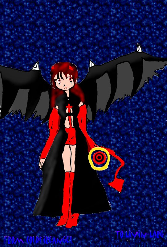 *~Livin-Larg's Vampire Demon Thingy~* by ColdfireAngel
