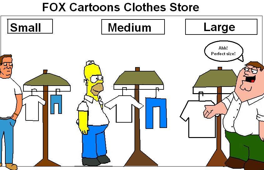 Where Homer, Hank, and Peter do their shopping by ComedyLiker23