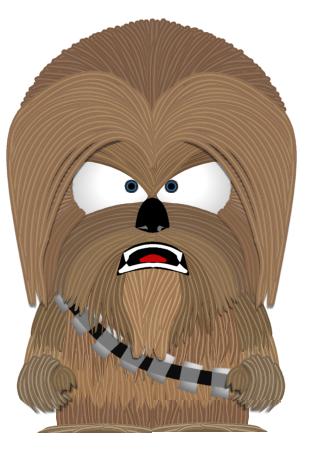Chewbacca (South Park) by ComedyLiker23