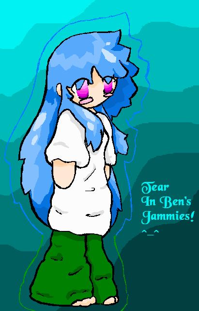 Tear In Bens Jammies!! by Como