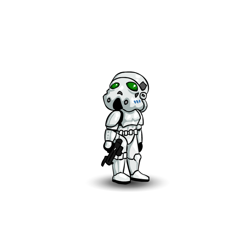 Lonely Stormtrooper by ContentJosho
