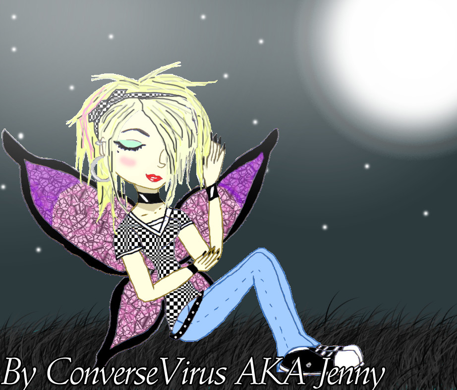 Emo Butterfly by ConverseVirus