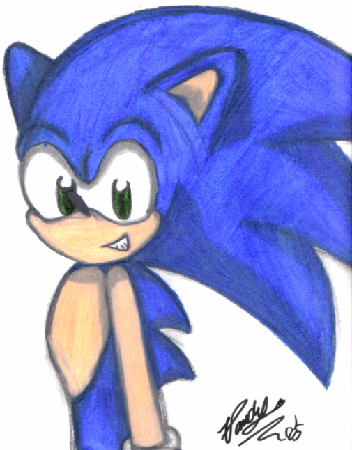 The Azure Hedgehog by CookieDoodle