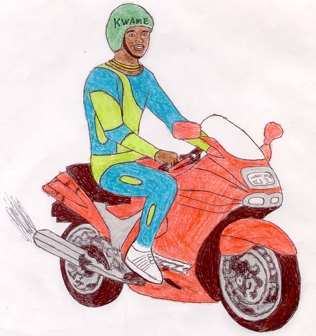 Motorcycle Kwame by Cool_67