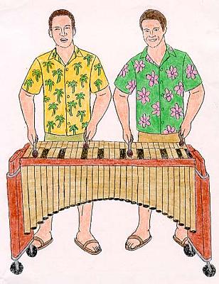 Savage Brothers; Playing the marimba by Cool_67