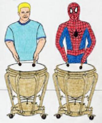 Second Noah; Danny & Spidey drum by Cool_67
