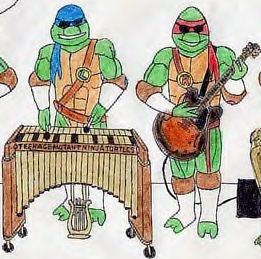 Ninja Turtle Jazz Combo by Cool_67