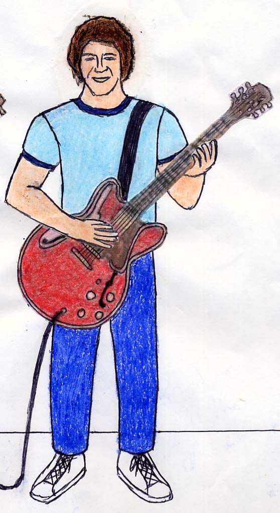 Greg Brady on electric guitar by Cool_67