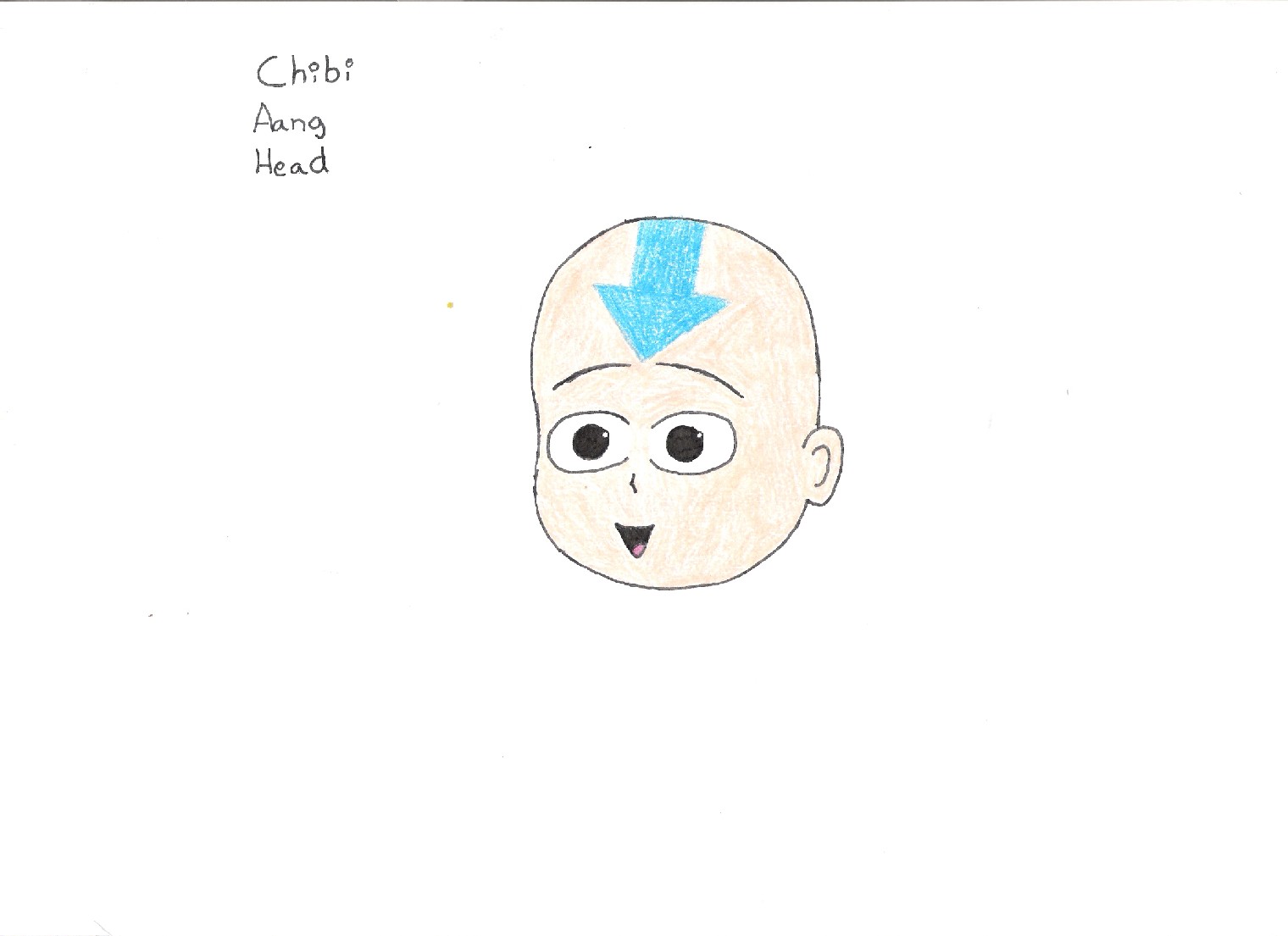 Aang Chibi Head!! by Coolstra