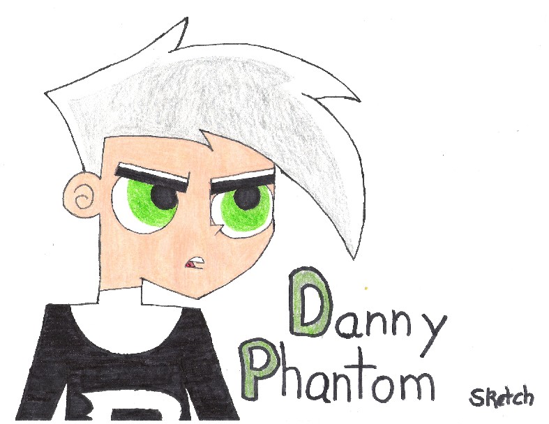 Danny Phantom Sketch *Colored* by Coolstra