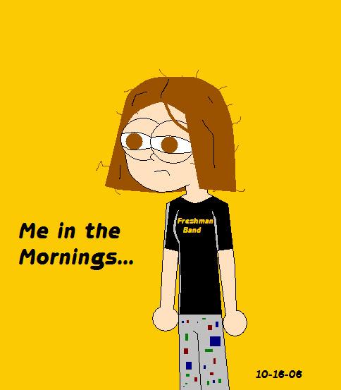 Me in the Mornings...Chibified! by Coolstra