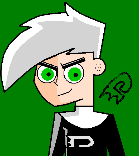 Danny Phantom on MS Paint by Coolstra
