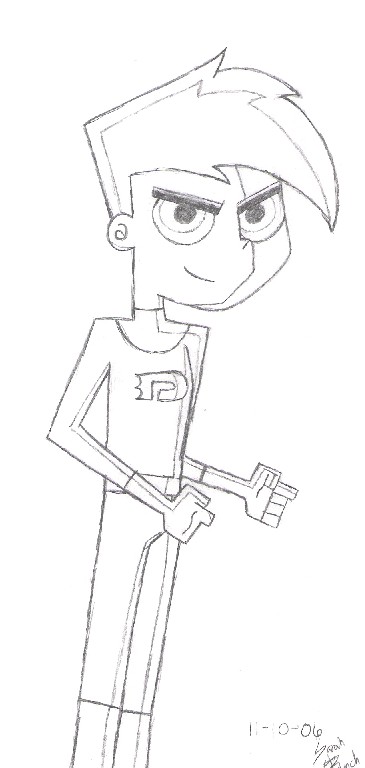 Another Danny Phantom Sketch by Coolstra
