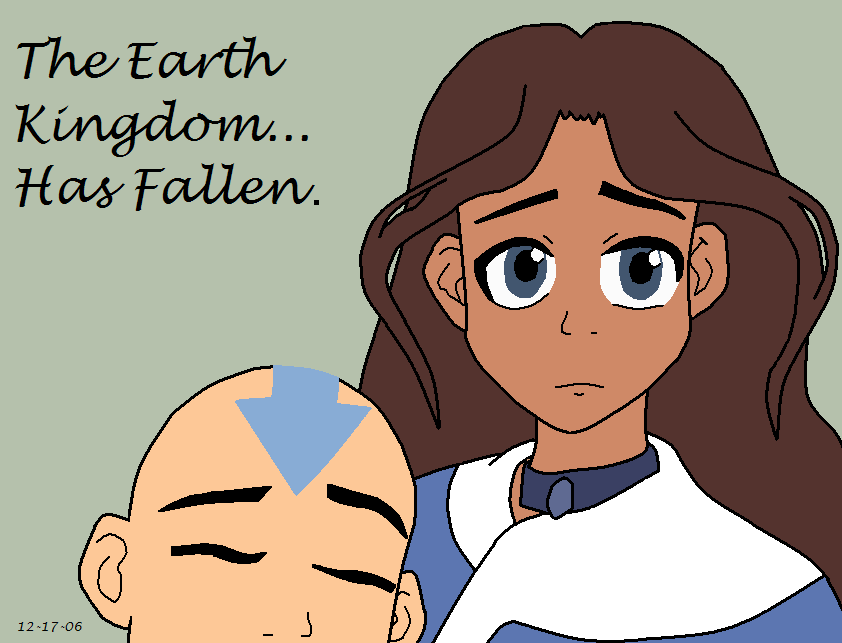 The earth Kingdom... *Colored on MS Paint* by Coolstra