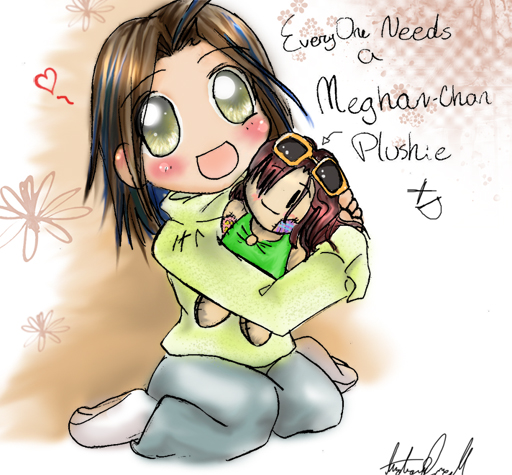 Everyone Needs A Meghan-chan plushie by Corgi23