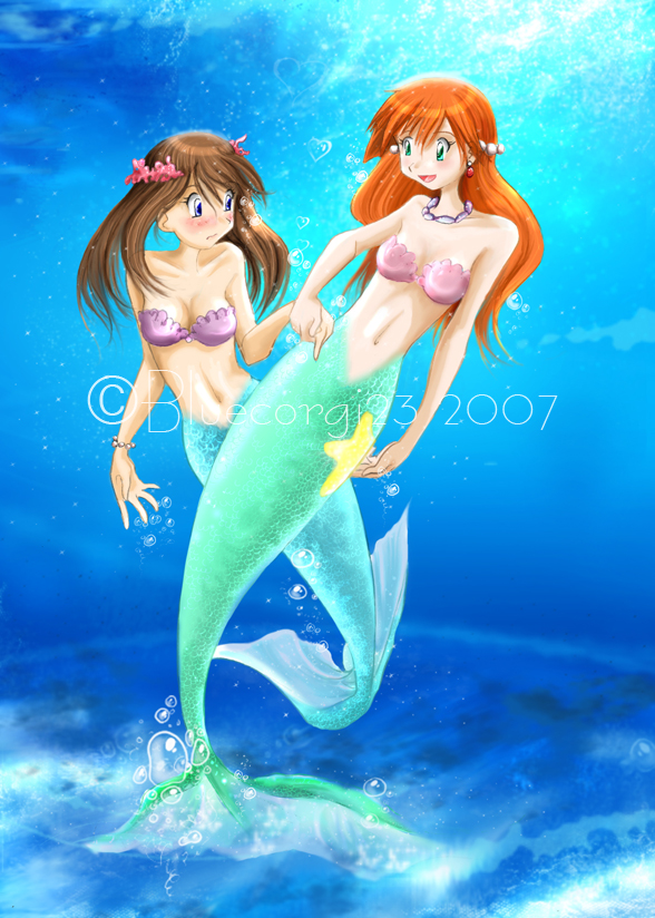 Come Swim With me: Mermaids by Corgi23