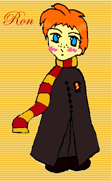 Chibi Ron Weasley (Taking requests) by Courtney-Chan