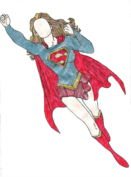 Supergirl by Courtney