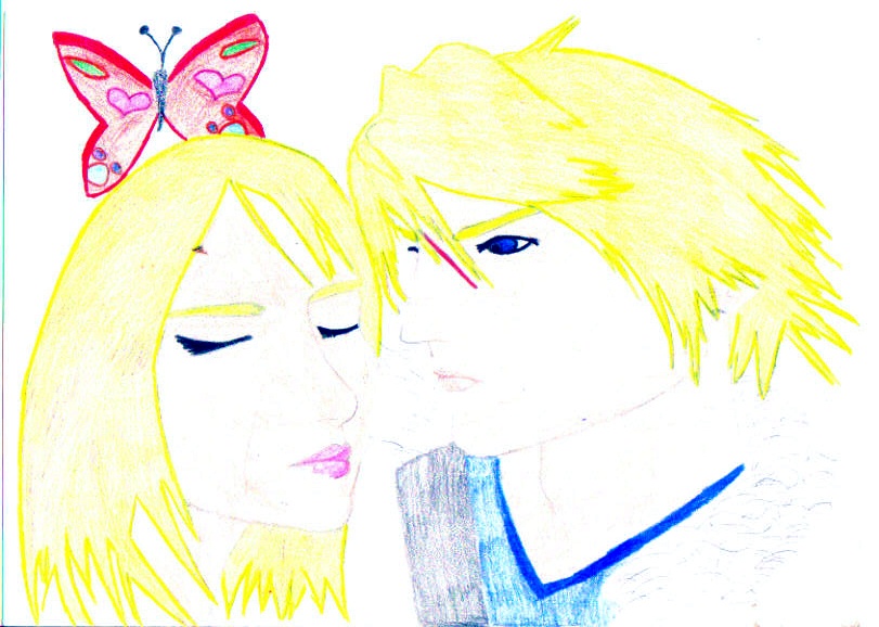 Rinoa & Squall as blondes!! by CourtneySoraRiku69