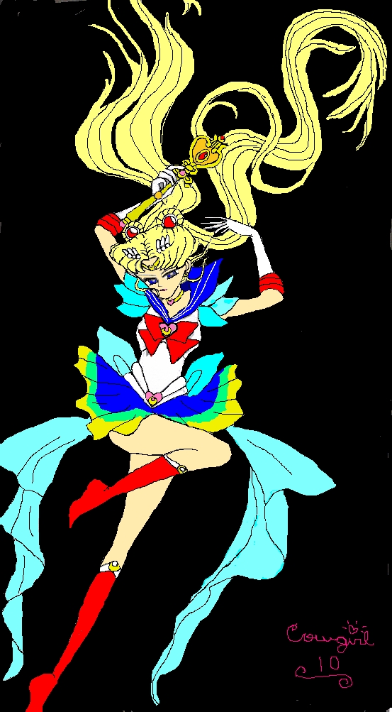 First Sailor Moon pic by Cowgirl10