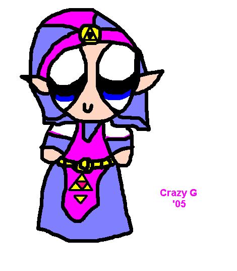 Powerpuff Princess Zelda by CrAzY_GeNeRaTioN88