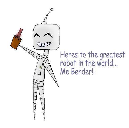 Toast to Bender by CrAzY_fish101