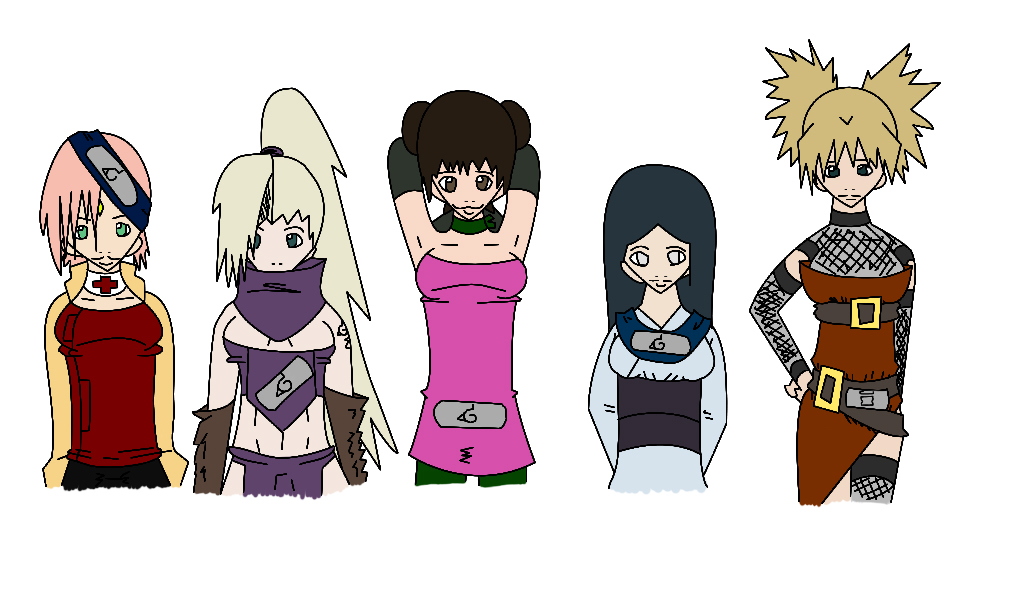 Girls of Naruto by CrAzY_fish101