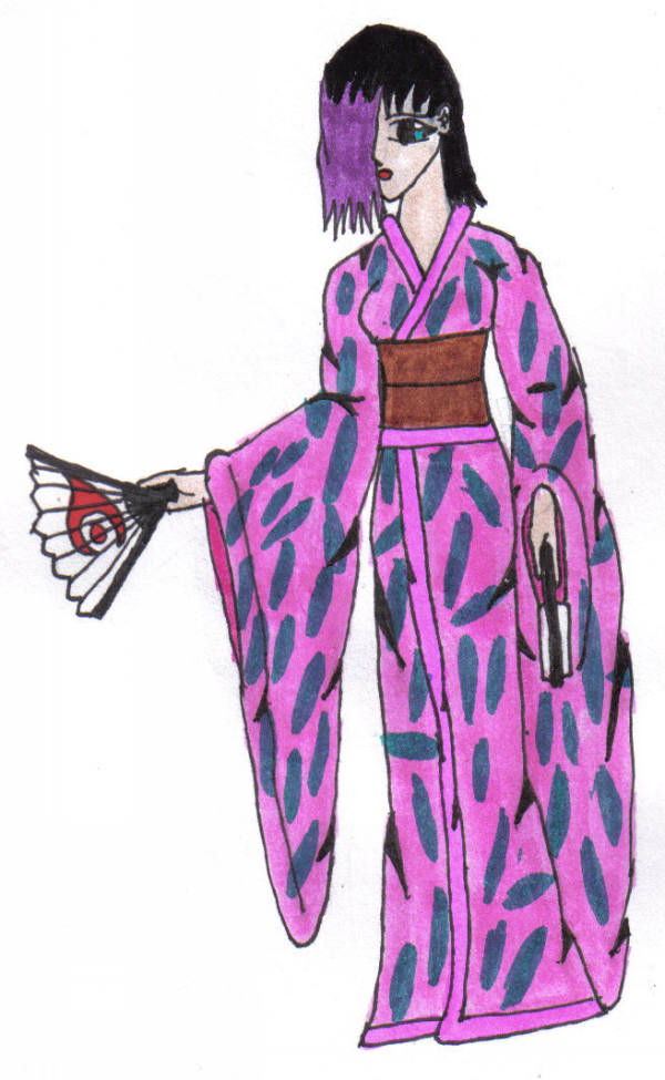 Kimono girl by Crack_Mnky15