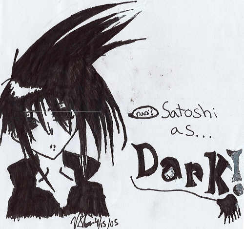 Satoshi as Dark by CranberryZorroRaz