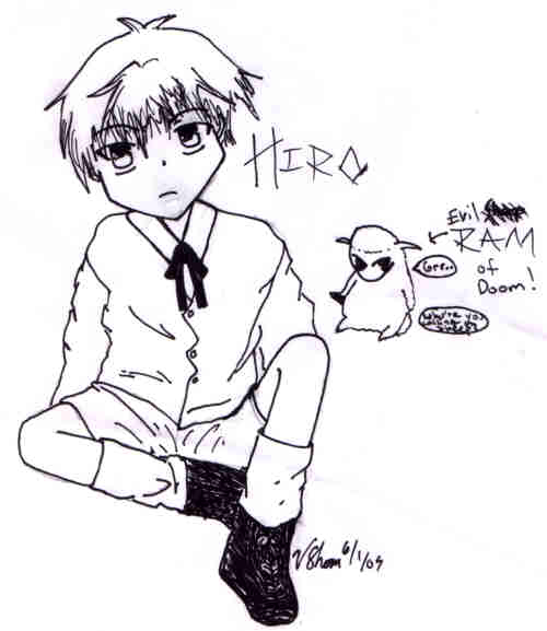 Hiro - The Fluffiest Fluffer Ever to Effing Fluff by CranberryZorroRaz