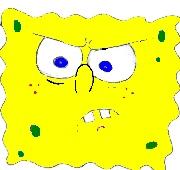 spongebob's face by Crazii_Game_Gurl