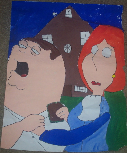 American Gothic--Family Guy Style! by Crazy8