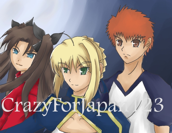 Fate/Stay Night by CrazyForJapan123