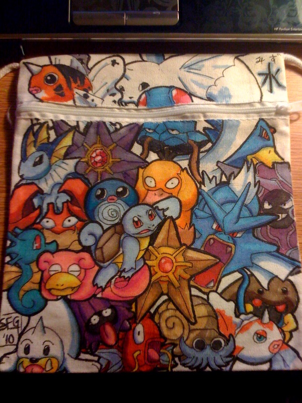 Water Pokemon Bag by CrazyForJapan123