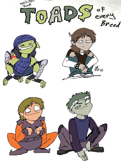 Toads of Every Breed by CrazyKomouri