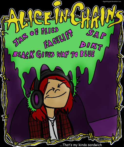 Alice in Chains by CrazyKomouri