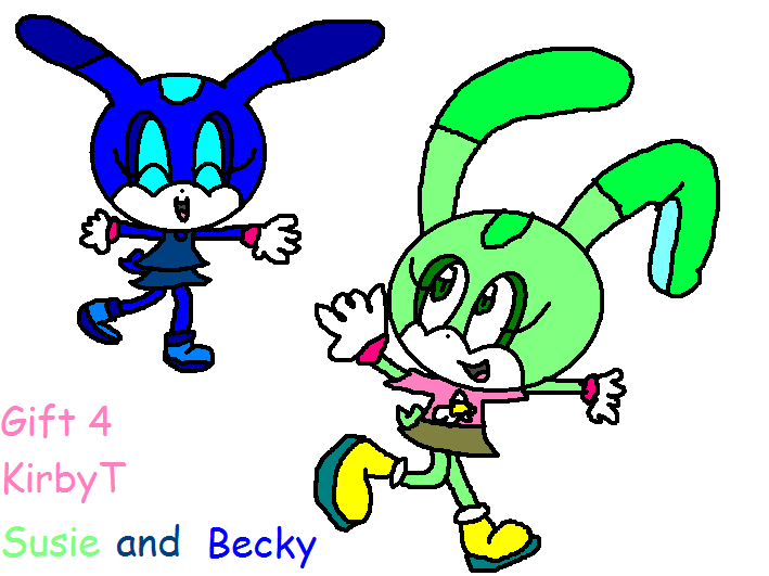 Susie and Becky *for Kirbyt* by CreamandPoppufan166