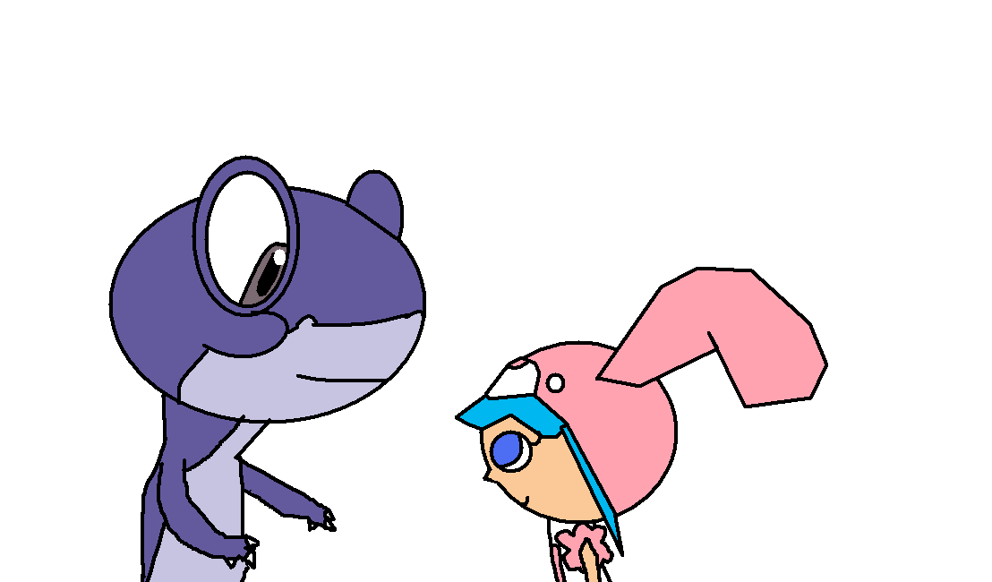 Chomper and Minit's for Waluigiguy22 by CreamandPoppufan166