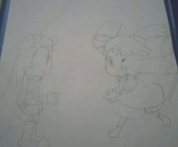 Klonoa and Sunny by CreamandPoppufan166
