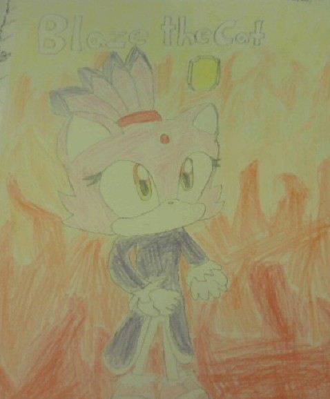 REQUEST: Blaze the Cat by CreamandPoppufan166