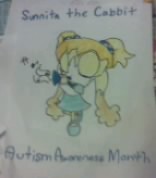 Sunny-chan (Autism Awareness Month) by CreamandPoppufan166