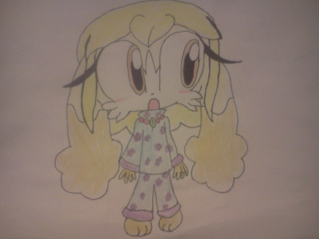 Practice Drawing: Sunny-chan by CreamandPoppufan166