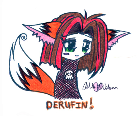 Chibi Derufin *Derufin's Request* by CrimsonCherryBlossom