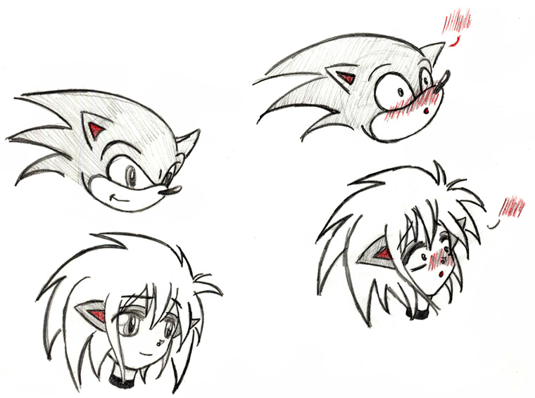 Sonic Doodles!!! *RANDOM* by CrimsonCherryBlossom